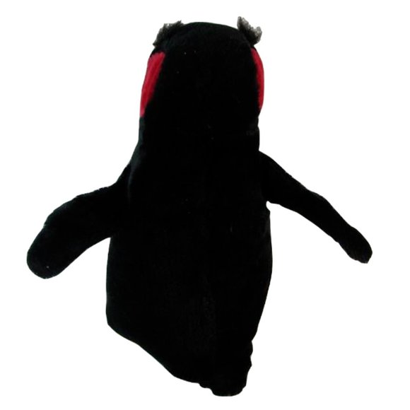 1987 Fundamental Too Squeezem's PENGUIN Plush Stuffed Toy Honks when you Squeeze - Picture 5 of 8